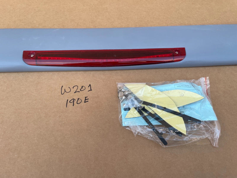 Load image into Gallery viewer, 1984-1993 Mercedes E-Class 190E Factory Style Rear Wing Spoiler W/ Brake Light

