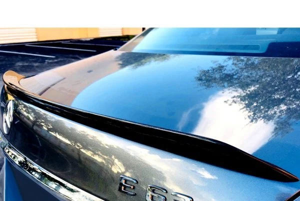 Load image into Gallery viewer, 2017 Mercedes E-Class Sedan W213 E63 AMG Style Rear Lip Spoiler
