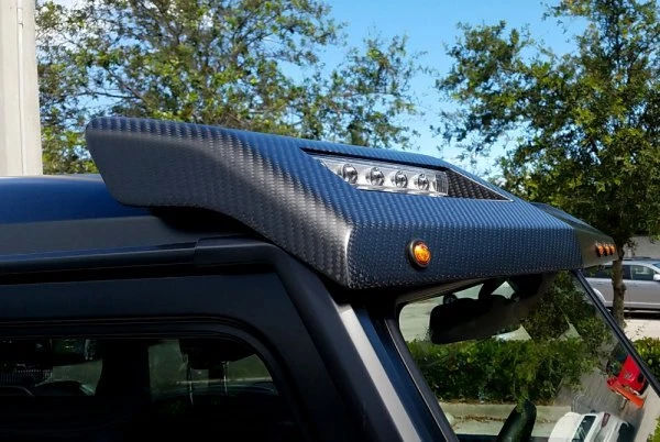 Load image into Gallery viewer, 1990-2017 Mercedes G-Class 4x4 Square Style Roof Light Bar Spoiler
