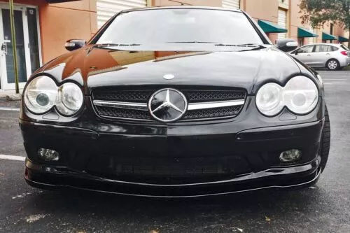 2002-2006 Mercedes SL Euro Style Front Lip Spoiler