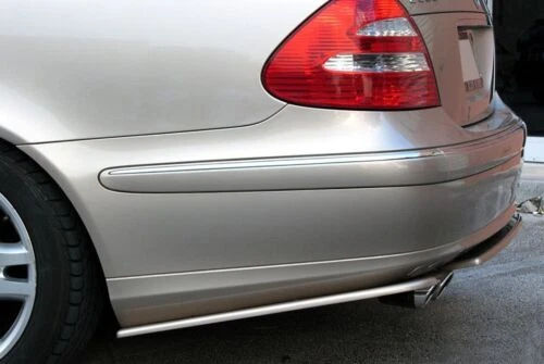 2003-2006 Mercedes E-Class E500 Tuner Style 3pc Rear Bumper Skirt
