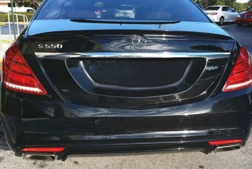 2013-2020 Mercedes S-Class Linea Tesoro Style Rear Lip Spoiler