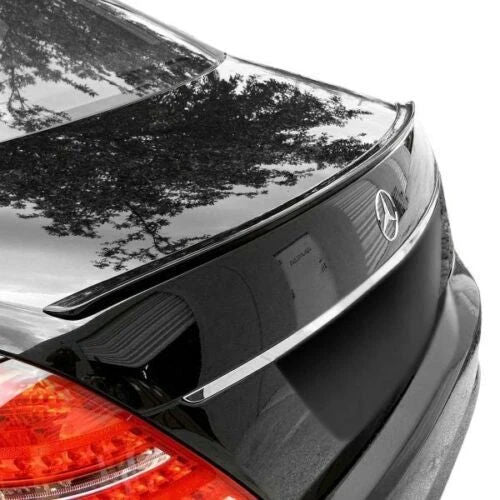 Load image into Gallery viewer, 1994-2000 Mercedes C-Class Sedan Schaetz Style Rear Lip Spoiler W/ Brake Light
