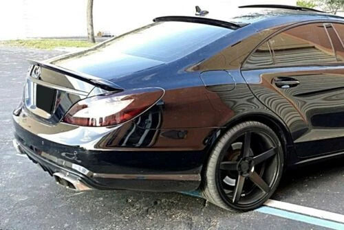 2011-2017  Mercedes Benz CLS Sedan CompWerks Style 3pc Rear Trunk Lip Spoiler