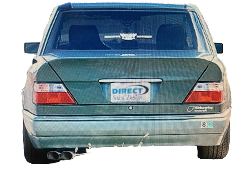 Load image into Gallery viewer, 1986-1995 Mercedes E-Class Sedan 3pc AMG Style Rear Trunk Wing Spoiler
