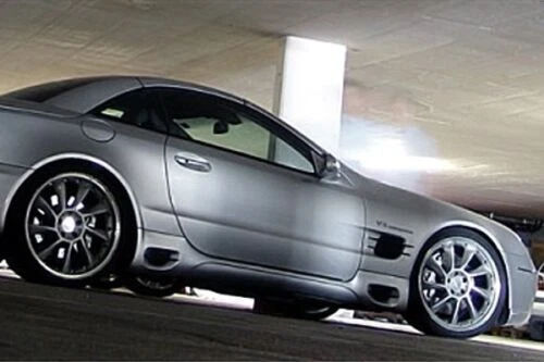 2002-2011 Mercedes SL R230 Lorinser Style Side Skirts