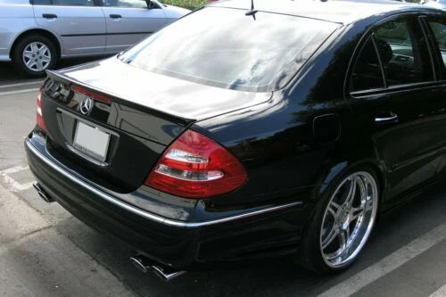 Load image into Gallery viewer, 2003-2009 Mercedes E-Class Sedan AMG Style Rear Lip Spoiler
