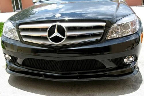 Load image into Gallery viewer, 2008-2014 Mercedes C-Class Sedan Euro Style Front Lip Spoiler
