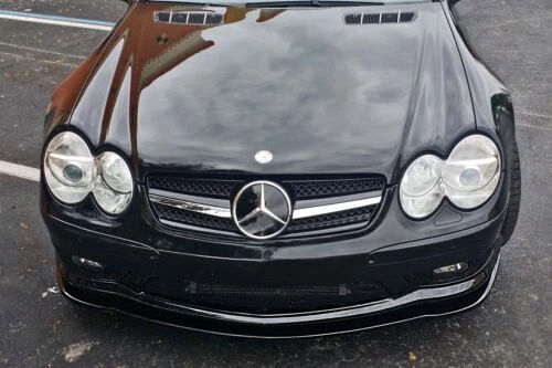 2002-2006 Mercedes SL Euro Style Front Lip Spoiler