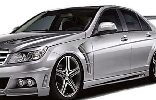 Load image into Gallery viewer, 2008-2014 Mercedes C-Class Sedan Euro Style Front Vented Fender Set
