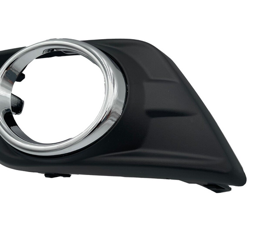 Left Fog Light Lamp Cover Bezel W/ Chrome Nissan Rogue For 2014-2016