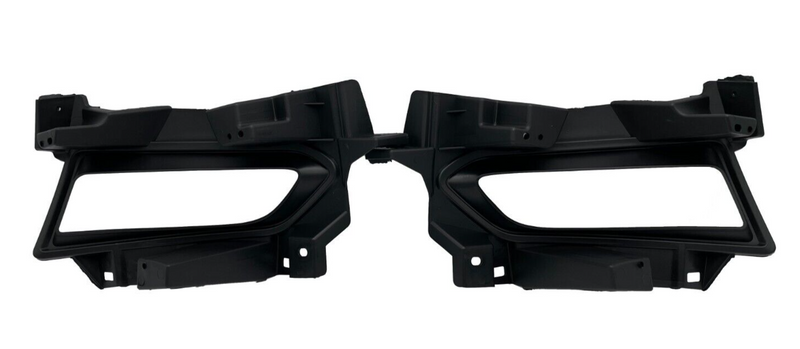 Load image into Gallery viewer, FOR 20-22 VERSA BUMPER LEFT &amp; RIGHT FOG LIGHT LAMP CHROME W/BEZEL + HARNESS PAIR
