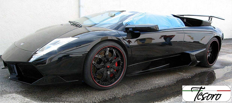 Load image into Gallery viewer, Front Bumper Cover W/ Aluminium Grills LT-v2 Style Lamborghini Murcielago 01-10
