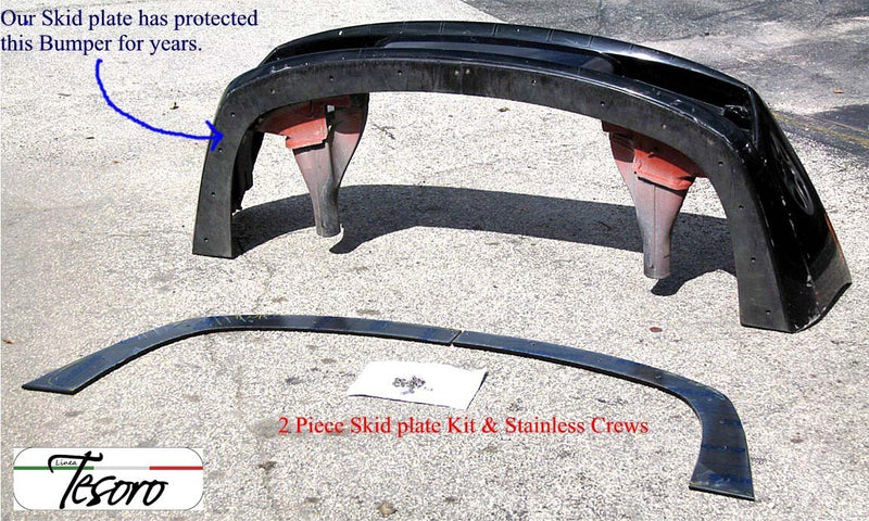 Load image into Gallery viewer, Front Bumper 2pc Guard Tesoro Style For Lamborghini Murcielago 2001-2006
