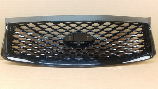 FOR 2018 - 2022 INFINITI Q50 FRONT BUMPER UPPER GRILLE W/O EMBLEM BLACK