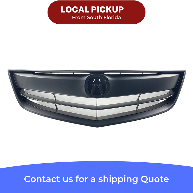Load image into Gallery viewer, ⭐⭐ FOR 13-15 ACURA ILX SEDAN FRONT BUMPER UPPER GRILLE W/MOLDING MATTE BLACK ⭐⭐
