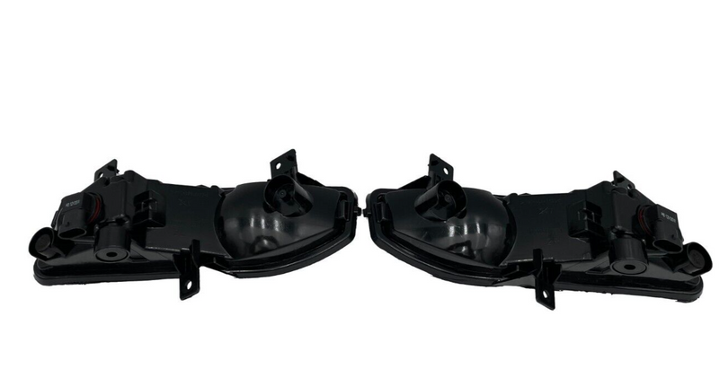 Load image into Gallery viewer, FOR 20-22 VERSA BUMPER LEFT &amp; RIGHT FOG LIGHT LAMP CHROME W/BEZEL + HARNESS PAIR
