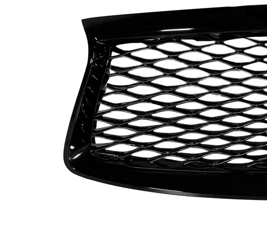 Front Upper Grille W/ Camera Option W/O Emblem Black Infiniti Qx60 For 16-20