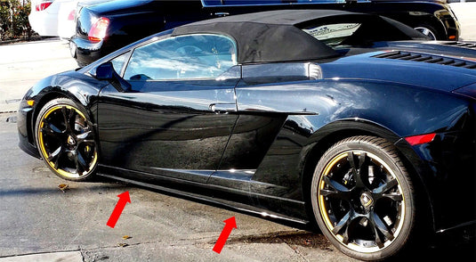 Side Skirt Set LP570 Superleggera Style For Lamborghini Gallardo 2004-2013 FRP