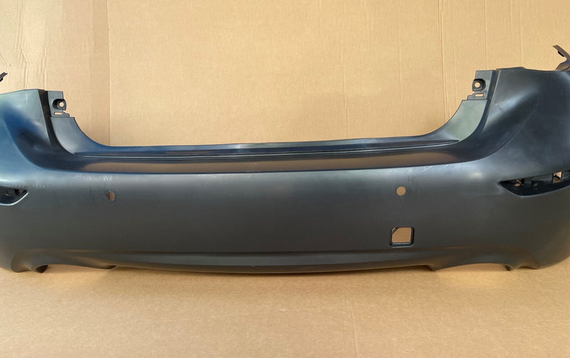 Load image into Gallery viewer, ⭐ FOR 2014-2017 INFINITI Q50 REAR BUMPER COVER PRIMED W/ PARKING SENSOR HOLES ⭐
