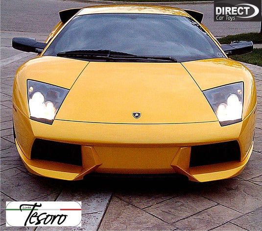 Front Bumper 2pc Spoiler Tesoro Style For Lamborghini Murcielago 2001-2006