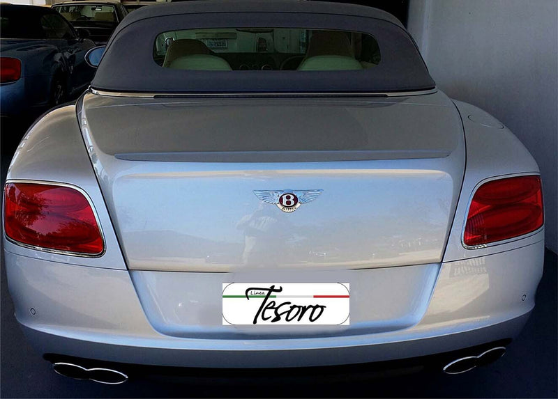 Load image into Gallery viewer, Flush Mount Spoiler Linea Tesoro Style For Bentley Continental Convertible 12-17
