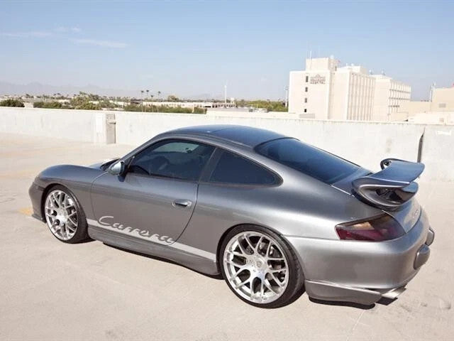 Load image into Gallery viewer, Rear Bumper Skirt Set Aero-Cup Style For Porsche 996 Coupe 1999-2004 MADE IN USA
