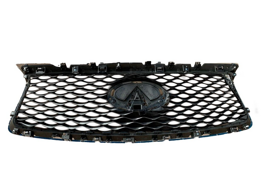 ⭐⭐ FOR 16-20 INFINITI QX60 FRONT BUMPER UPPER GRILLE W/ CAMERA OPTION W/O EMBLEM