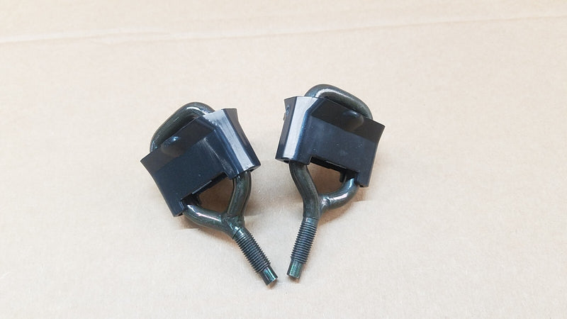 Load image into Gallery viewer, FOR NISSAN 370Z INFINITI Q50 Q60 QX50 HOOD LOCK HOOK STRIKER W/ COVER PAIR
