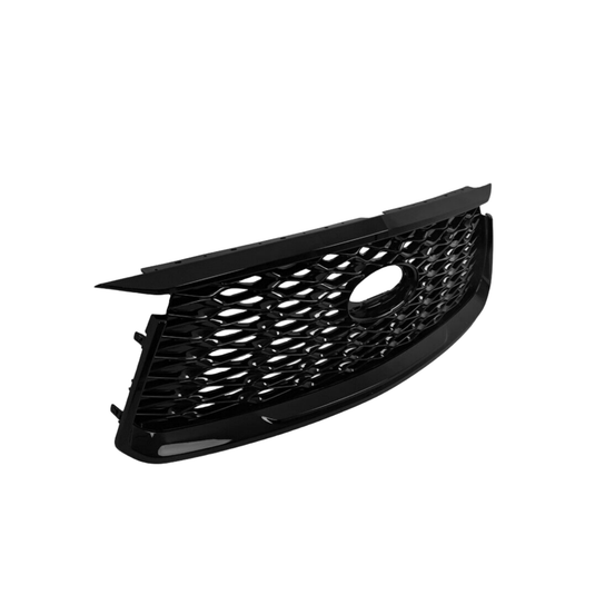 ⭐⭐ FOR 2022 - 2023 INFINITI QX60 FRONT BUMPER UPPER GRILLE GLOSS BLACK ⭐⭐