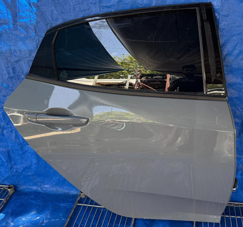 HONDA CIVIC HATCHBACK REAR RIGHT DOOR ASSEMBLY GRAY NH877P 17-21 