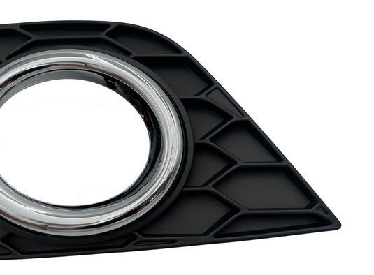 FOR 2016-2019 NISSAN SENTRA LEFT DRIVER FOG LIGHT LAMP BEZEL TRIM COVER W/CHROME