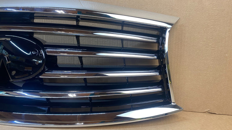 Load image into Gallery viewer, ⭐ FOR 2014-2015 INFINITI QX60 FRONT BUMPER UPPER GRILLE W/O PRE-CRASH W/O EMBLEM
