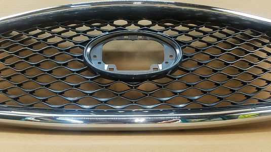 ⭐⭐FOR 2019 - 2023 INFINITI QX50 FRONT BUMPER UPPER GRILLE CHROME W/O EMBLEM ⭐⭐