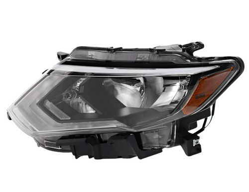 Left Driver Side Halogen Headlight Headlamp For Nissan Rogue 2017 - 2018
