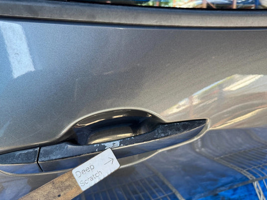 HONDA CIVIC HATCHBACK REAR RIGHT DOOR ASSEMBLY GRAY NH737M 17-21