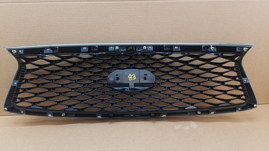 FOR 2018 - 2022 INFINITI Q50 FRONT BUMPER UPPER GRILLE W/O EMBLEM BLACK