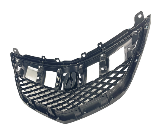 ⭐⭐ FOR 2013 - 2015 ACURA RDX FRONT BUMPER UPPER GRILLE W/CHROME MOLDING ⭐⭐