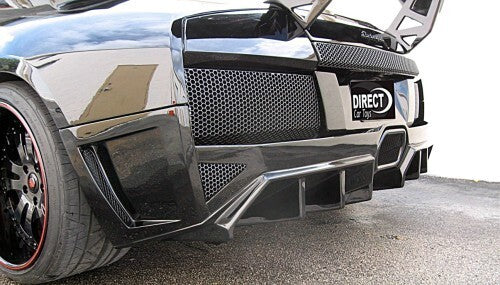 Load image into Gallery viewer, Rear Bumper W/ Diffuser Premier 4509 Style For Lamborghini Murcielago 2001-2010
