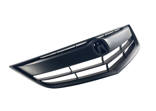 ⭐⭐ FOR 13-15 ACURA ILX SEDAN FRONT BUMPER UPPER GRILLE W/MOLDING MATTE BLACK ⭐⭐