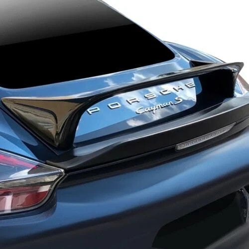 Load image into Gallery viewer, Rear Wing Spoiler Sport Style For Porsche 981 Cayman 2014-2016 Made In USA
