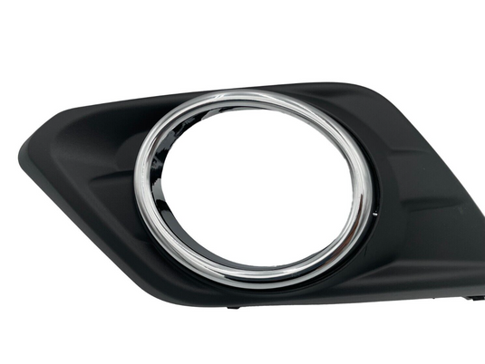 Left Fog Light Lamp Cover Bezel W/ Chrome Nissan Rogue For 2014-2016