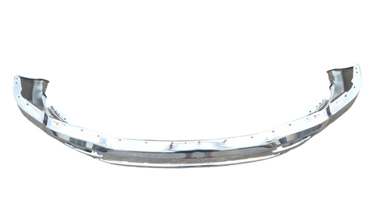 Front Bumper Face Bar Chrome W/ Fog Light Holes For Dodge Ram 1500 2019 - 2024