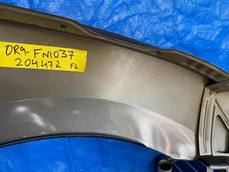 Load image into Gallery viewer, HONDA CIVIC HATCHBACK LEFT SIDE FENDER ASSEMBLY GRAY NH737M 17-21 # OR9-FN1037
