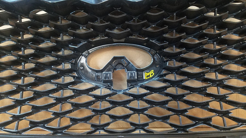 Load image into Gallery viewer, ⭐⭐ FOR 18-21 INFINITI QX80 FRONT BUMPER UPPER GRILLE W/ CAMERA OPTION W/O EMBLEM
