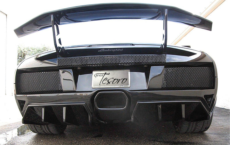 Load image into Gallery viewer, Rear Bumper W/ Diffuser Premier 4509 Style For Lamborghini Murcielago 2001-2010
