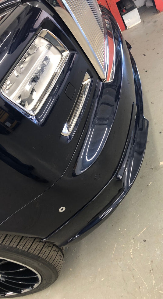 Front Bumper Lip Spoiler Luxe-GT Style For Rolls Royce Phantom Saloon 2004-2017