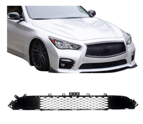 FOR 2014 - 2017 INFINITI Q50 SPORT FRONT BUMPER LOWER GRILLE