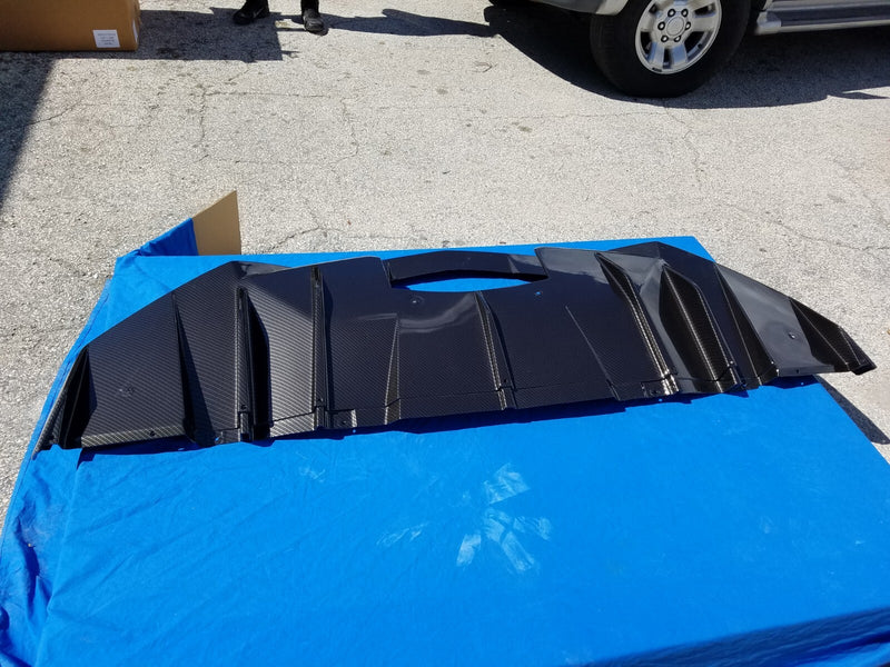 Load image into Gallery viewer, Rear Bumper Diffuser Tuner Style For Lamborghini Aventador 2012-2017
