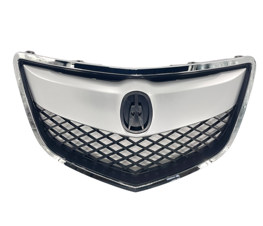 ⭐⭐ FOR 2013 - 2015 ACURA RDX FRONT BUMPER UPPER GRILLE W/CHROME MOLDING ⭐⭐